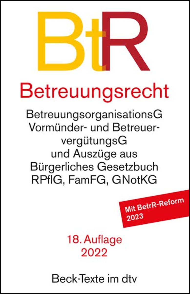 'Betreuungsrecht' Von '' - Buch - '978-3-423-53174-0'