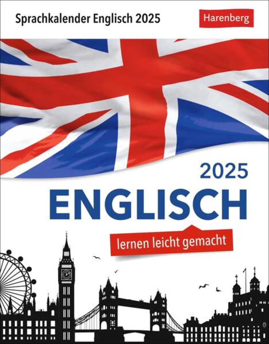 'Englisch Sprachkalender 2025 - Englisch lernen leicht gemacht - Tagesabreißkalender 
