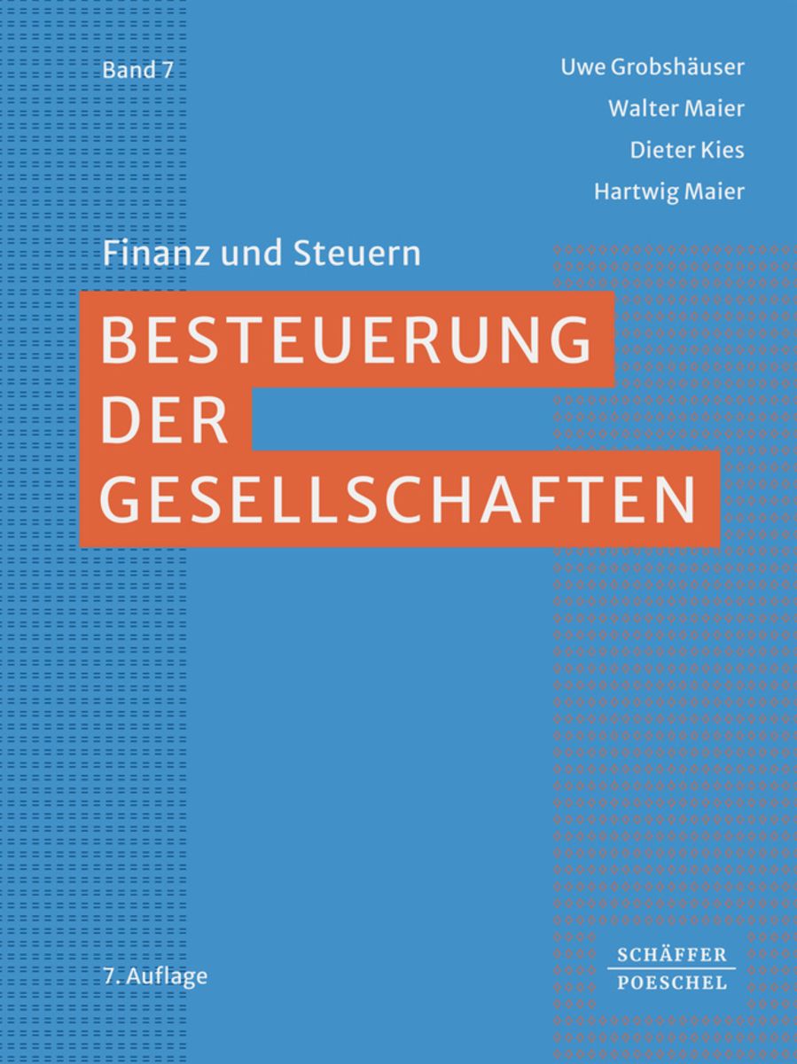 Besteuerung Der Gesellschaften Von Uwe Grobshäuser - Buch | Thalia