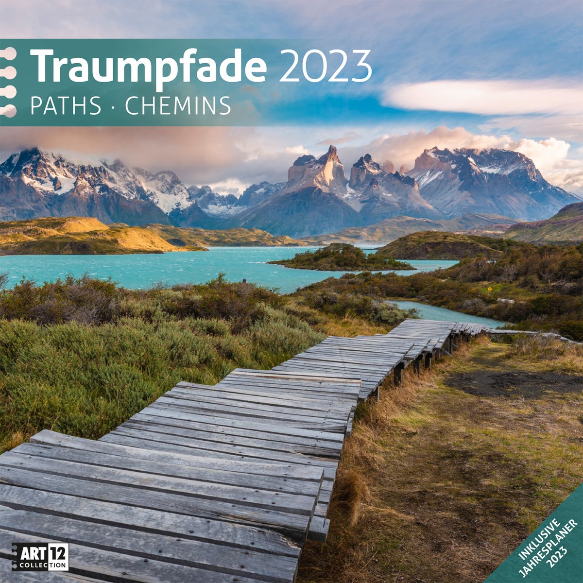 Traumpfade Kalender 2023 30x30 Ackermann Thalia