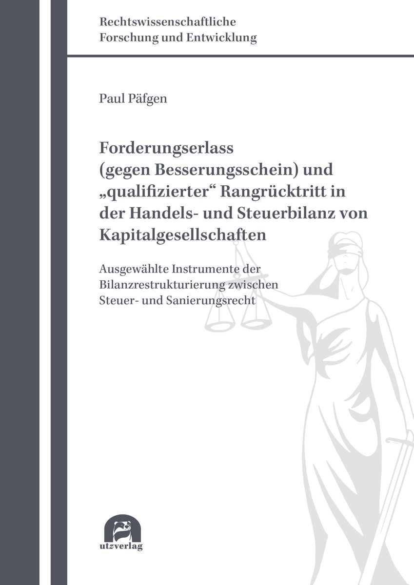 Forderungserlass (gegen Besserungsschein) Und „qualifizierter ...