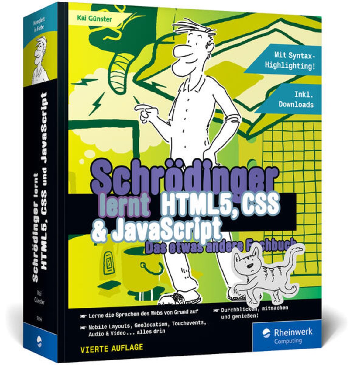 'Schrödinger lernt HTML5, CSS und JavaScript' von 'Kai Günster' - Buch ...