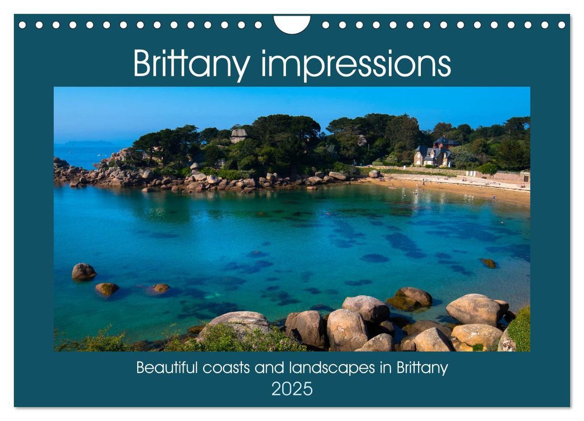 'Brittany impressions (Wall Calendar 2025 DIN A4 landscape), CALVENDO