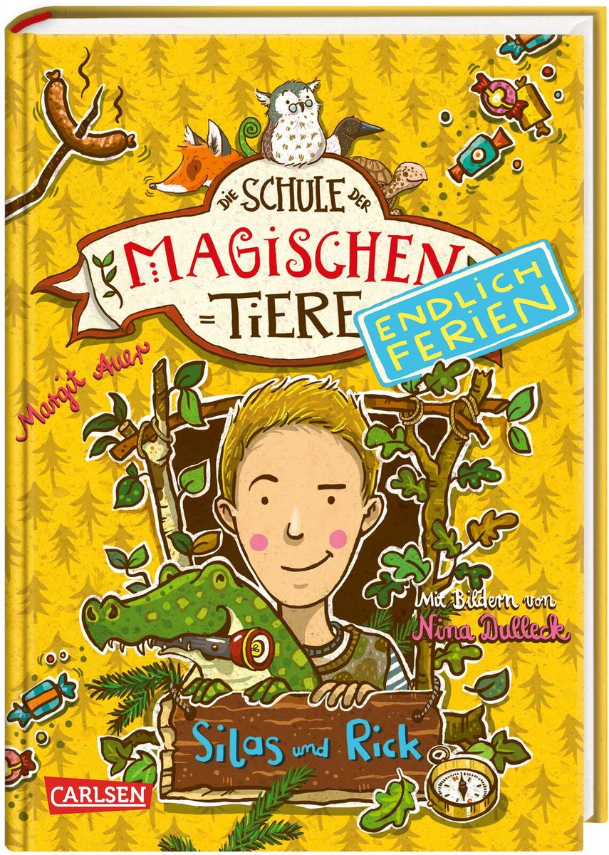 Schule Der Magischen Tiere Endlich Ferien Reihenfolge 'Die Schule der magischen Tiere. Endlich Ferien 2: Silas und Rick' von