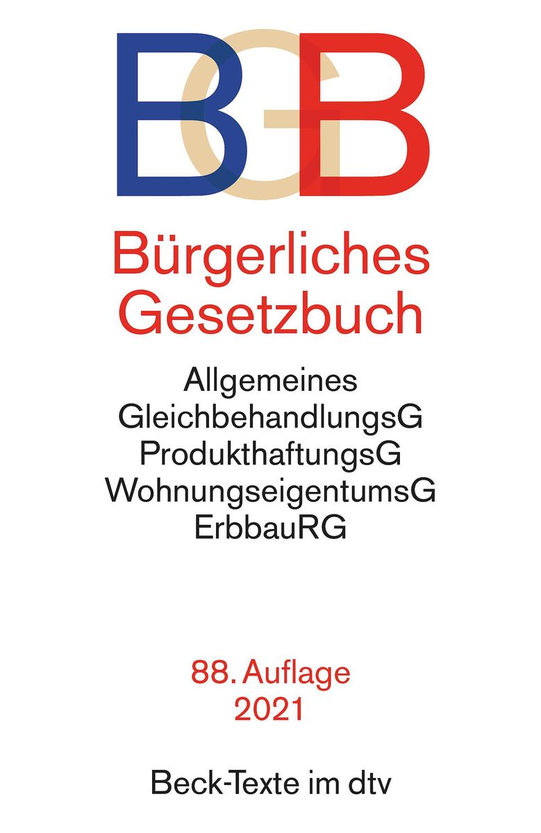 'Bürgerliches Gesetzbuch BGB' Von '' - Buch - '978-3-423-53101-6'