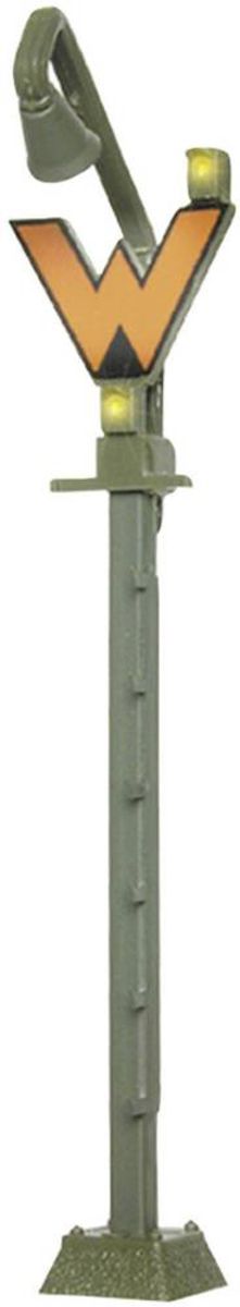 Viessmann Modelltechnik 4419 N Lichtsignal - 3,5cm Hoch - Mit LEDs - Für Modelleisenbahn