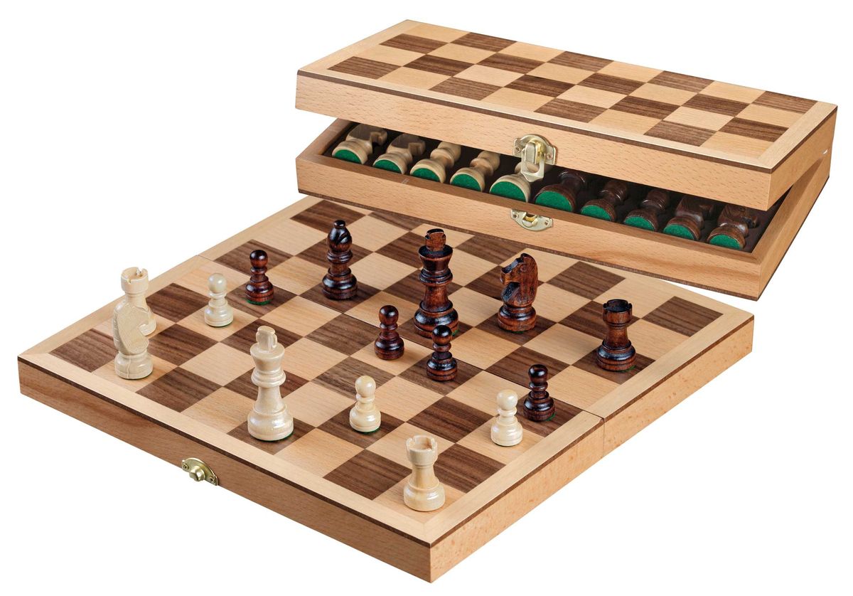 Schach mit Randbeschriftung - 2724 Philos-Spiele