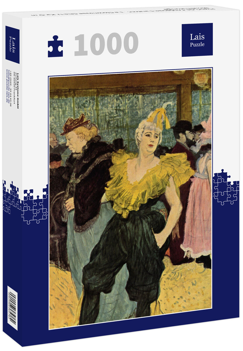 Lais Puzzle „Troyes, Frankreich“ – 1000 Teile – Motiv: Historische Fachwerkhäuser – Hochwertig Gestanzt