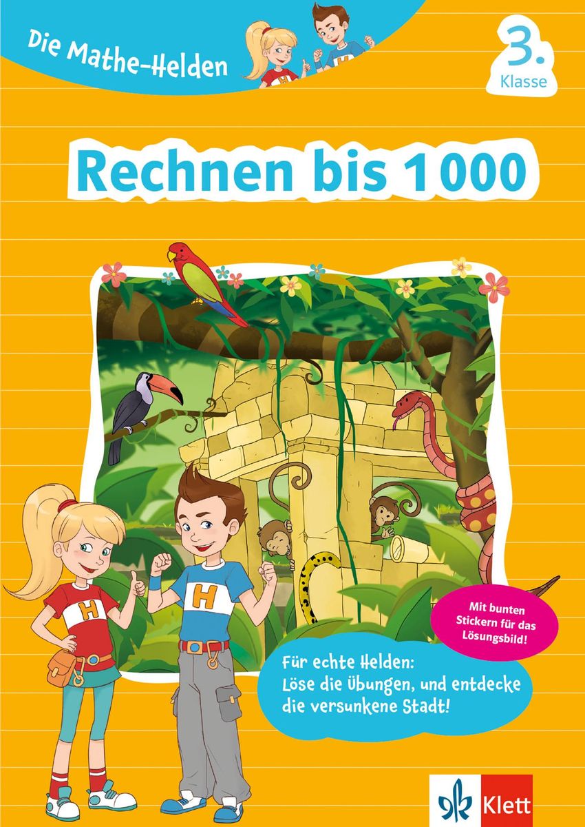 Klett Die Mathe Helden Rechnen Bis 1000 3 Klasse 3 Klasse Schulbuch 978 3 12 7 Thalia