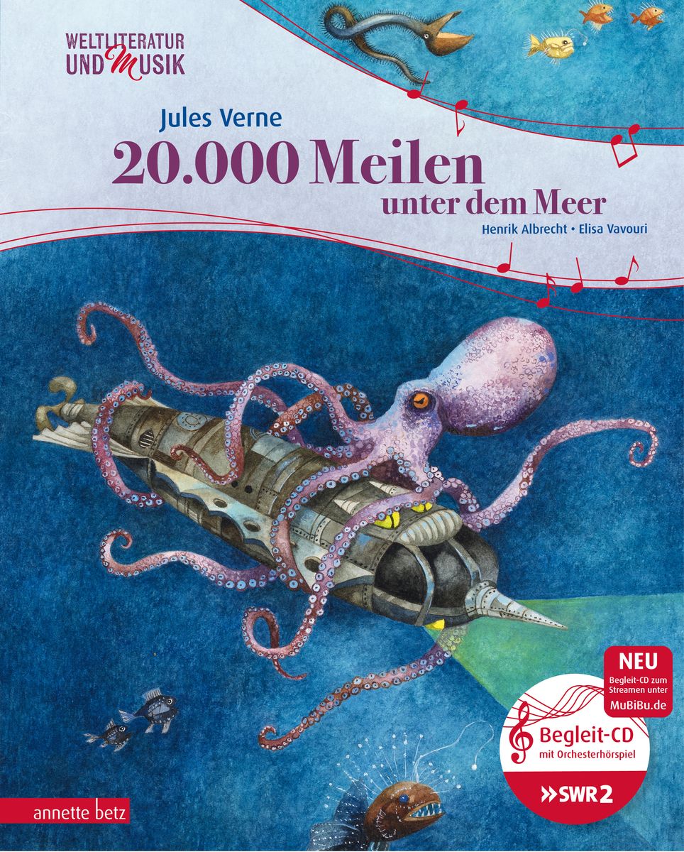 20.000 Meilen Unter Dem Meer Neuverfilmung 20.000 Meilen unter dem Meer (Weltliteratur und Musik mit CD) von Jules