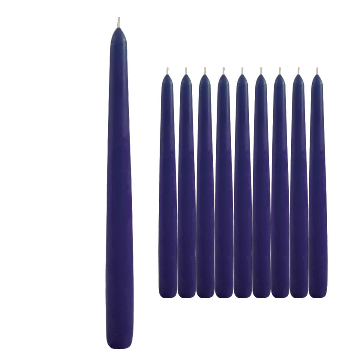 Leuchterkerzen blau 22x240mm 10 Stück kaufen
