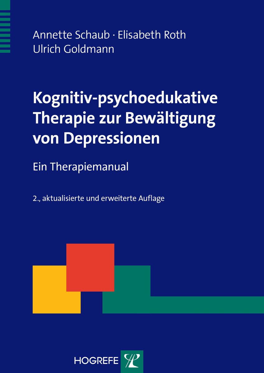 'Kognitiv-psychoedukative Therapie Zur Bewältigung Von Depressionen ...