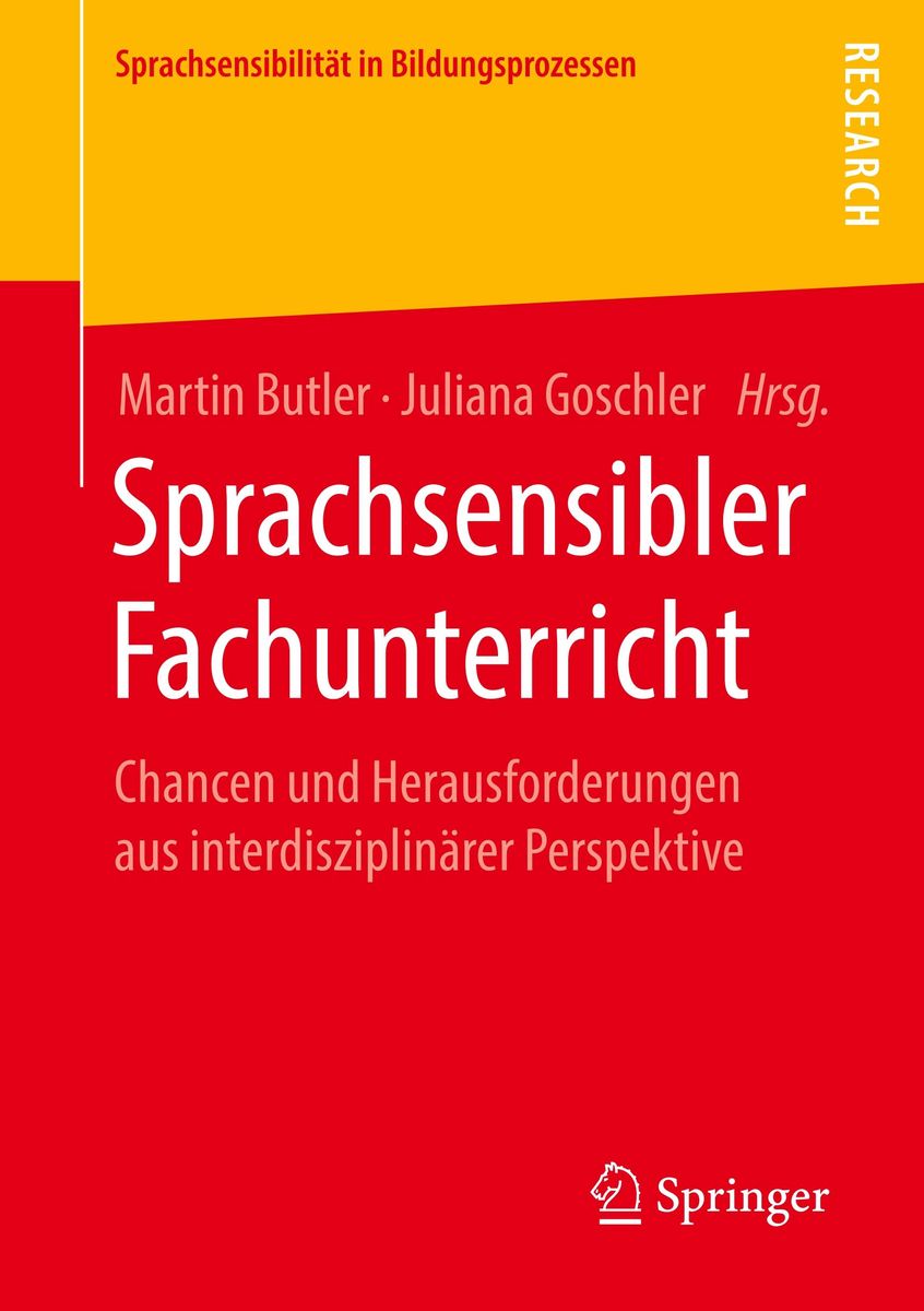 'Sprachsensibler Fachunterricht' Von '' - Buch - '978-3-658-27167-1'