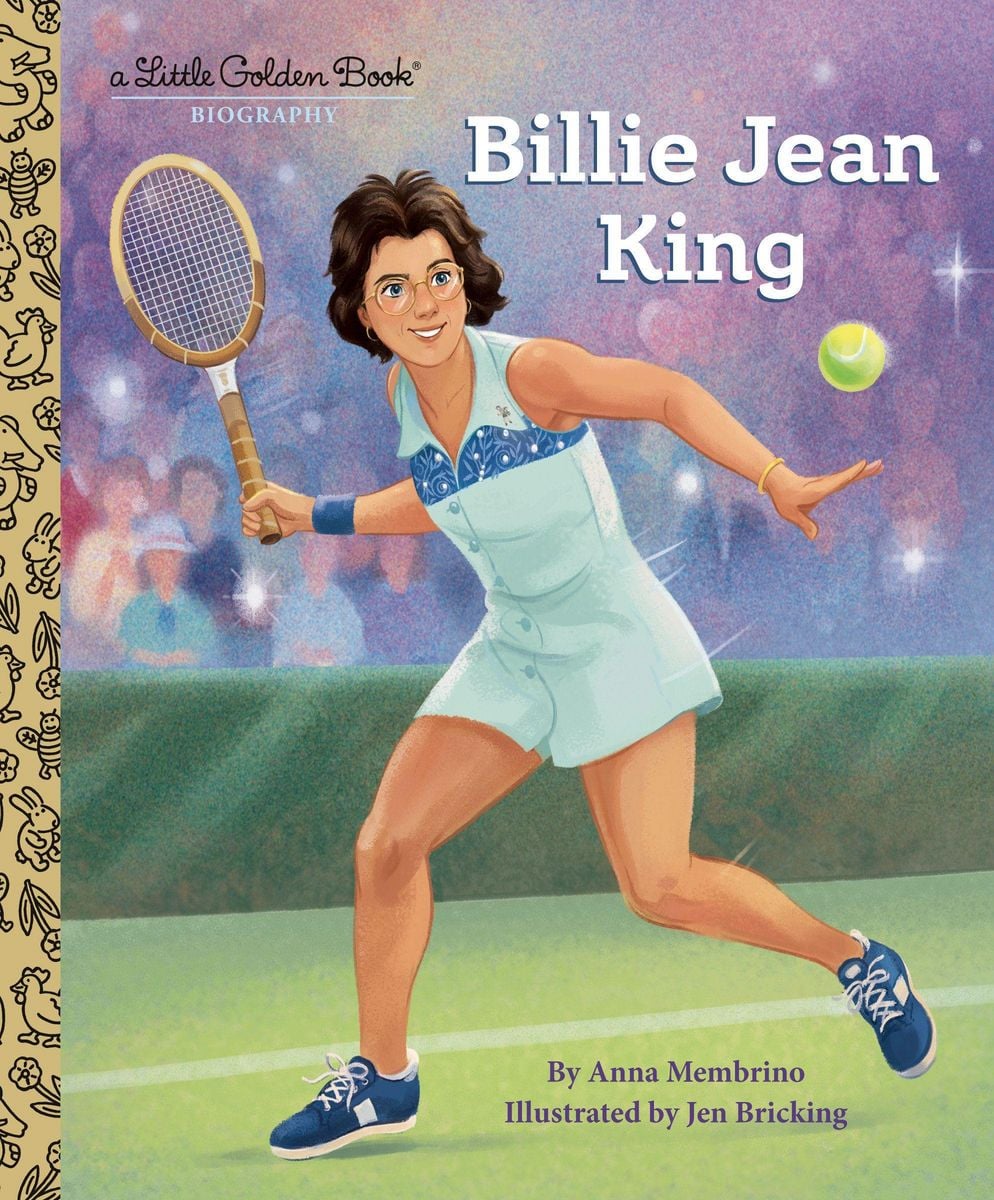 Cover: Anna Membrino – Billie Jean King: A Little Golden Book Biography