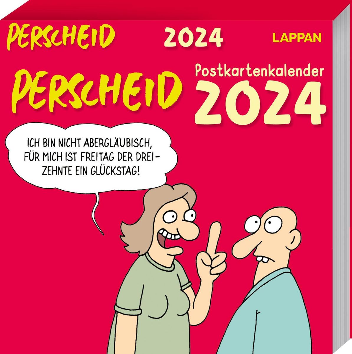 'Perscheid Postkartenkalender 2024' - 'Postkartenkalender