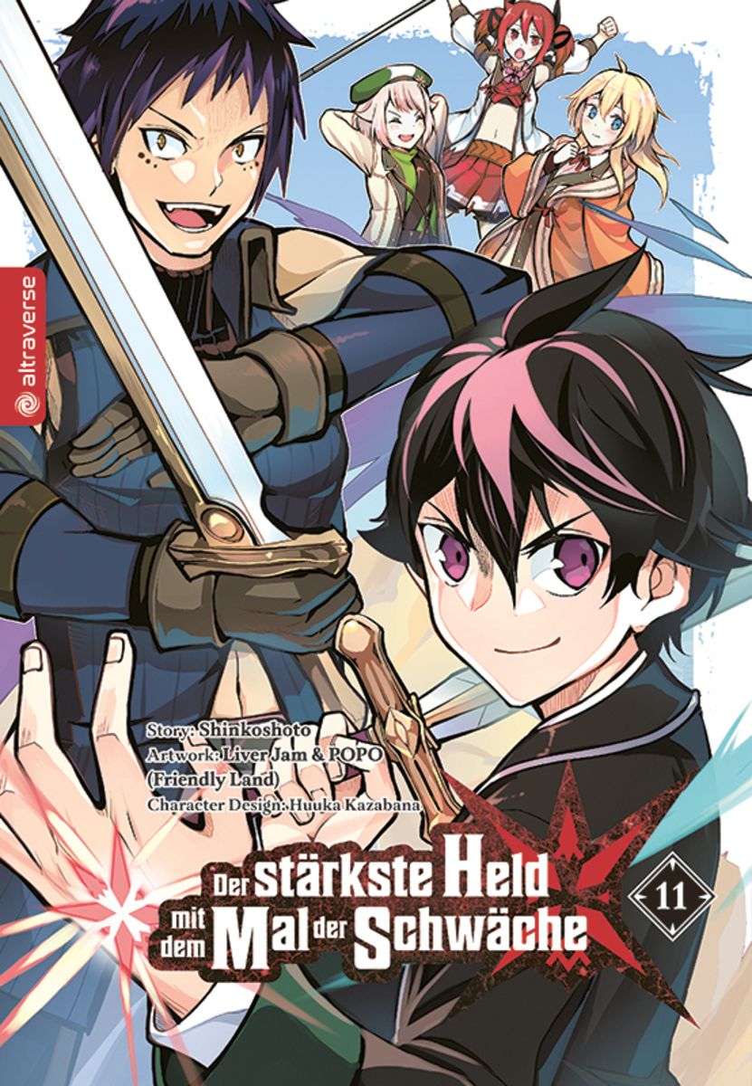Der Stärkste Held Mit Dem Mal Der Schwäche Anime Der stärkste Held mit dem Mal der Schwäche 11 von Shinkoshoto - Buch
