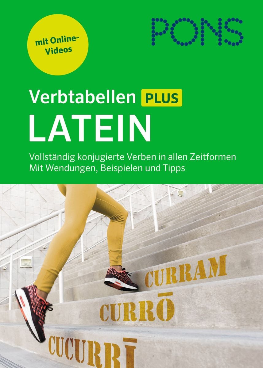Nutze Die Zeit Latein 'PONS Verbtabellen Plus Latein' - 'Verben & Zeiten' Schulbuch - '978-3