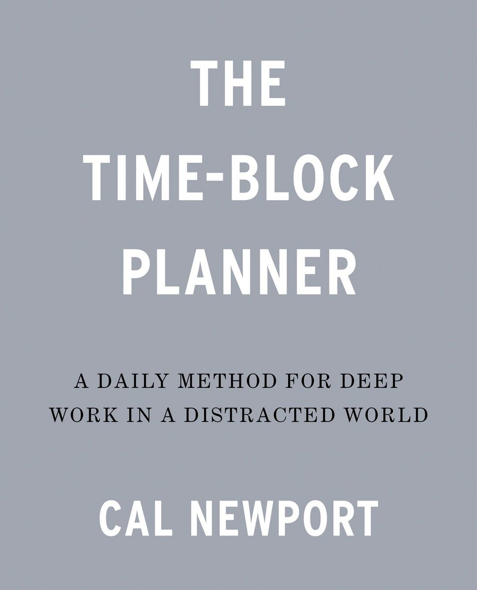 The time block planner von cal newport b cher orell f ssli