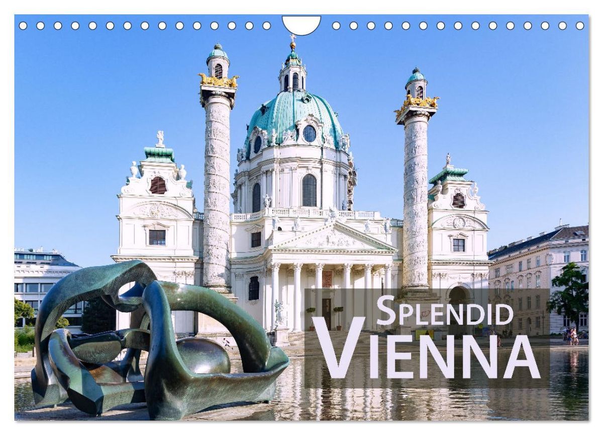 'Splendid Vienna (Wall Calendar 2025 DIN A4 landscape), CALVENDO 12