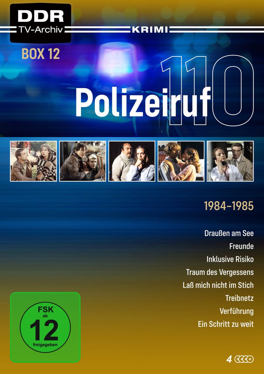 'Polizeiruf 110 - Box 12 (DDR TV-Archiv) Mit Sammelrücken [4 DVDs]' Von ...