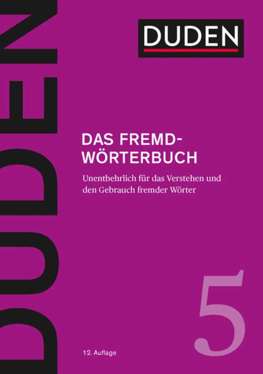 'Duden Das Fremdwörterbuch' von 'Dudenredaktion' Buch '9783411