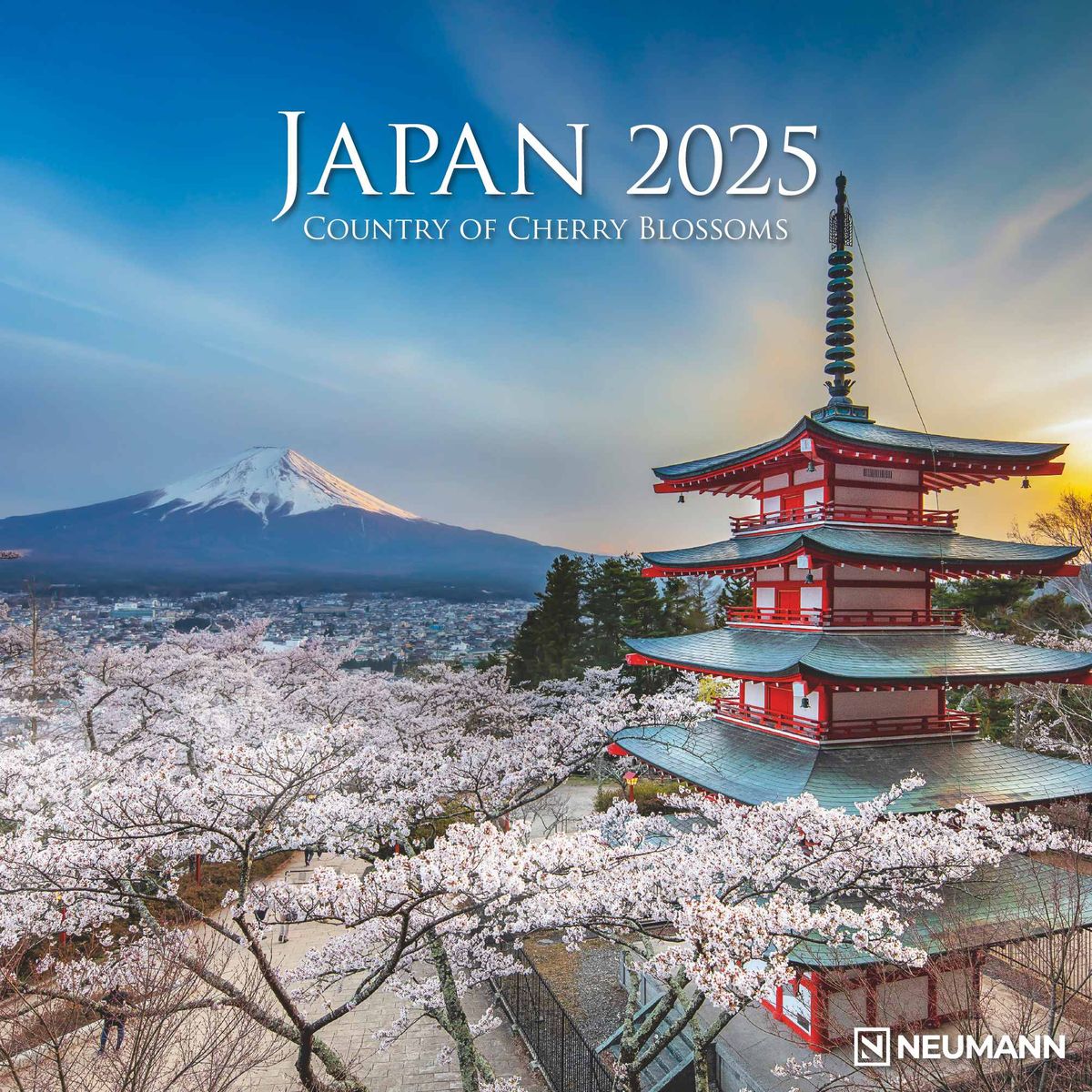 Japan 2025 WandKalender BroschürenKalender 30x30 30x60