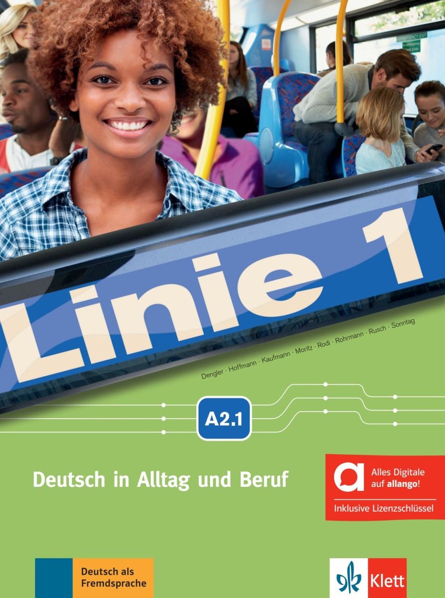Linie 1 A2.1 Hybride Ausgabe allango. Kurs und Übungsbuch mit Audios und Videos inklusive