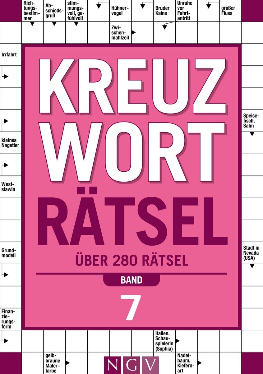 "Kreuzwortrtsel  Band 7 I ber 280 Rtsel fr Erwachsene" online kaufen