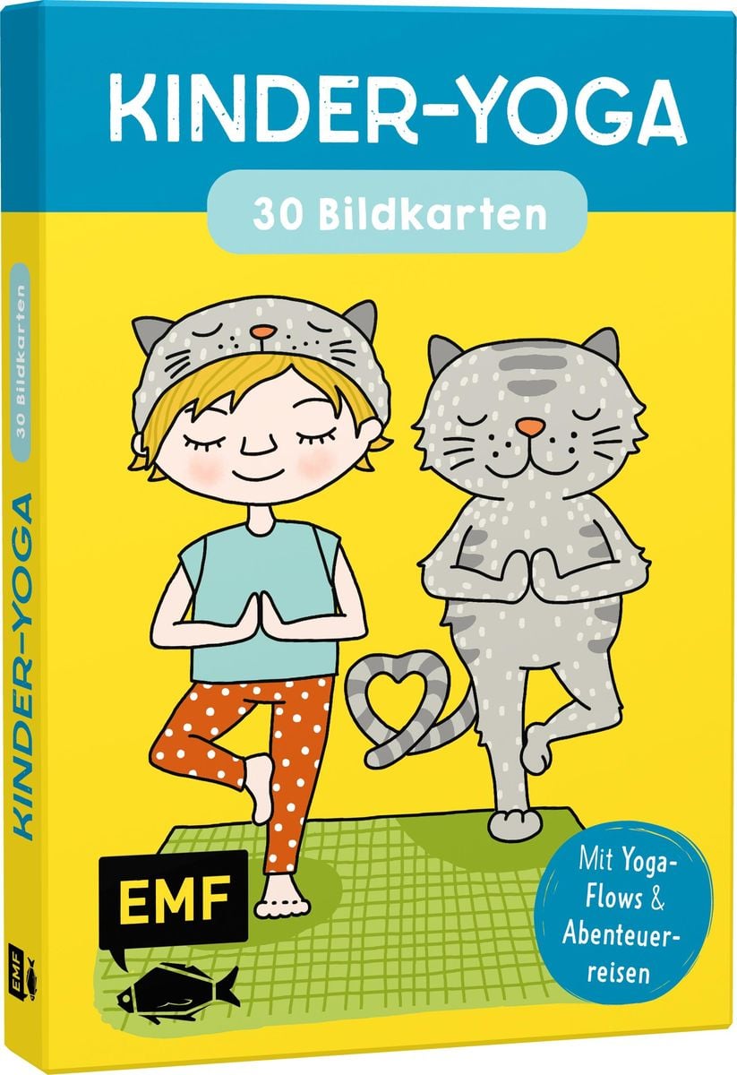 Kinder-Yoga – 30 Bildkarten für kleine Yogis im Kindergarten- und 