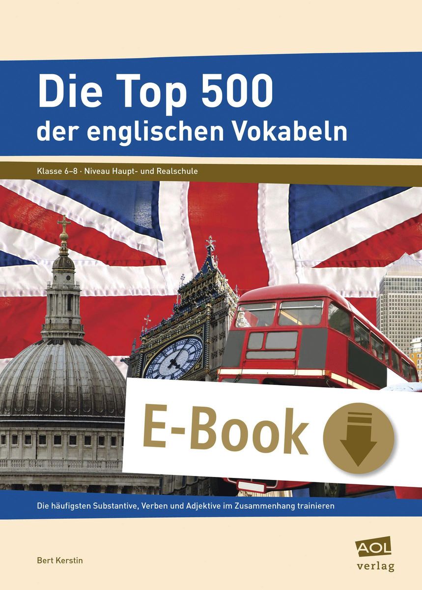 Die Top 500 der englischen Vokabeln von Bert Kerstin - eBook