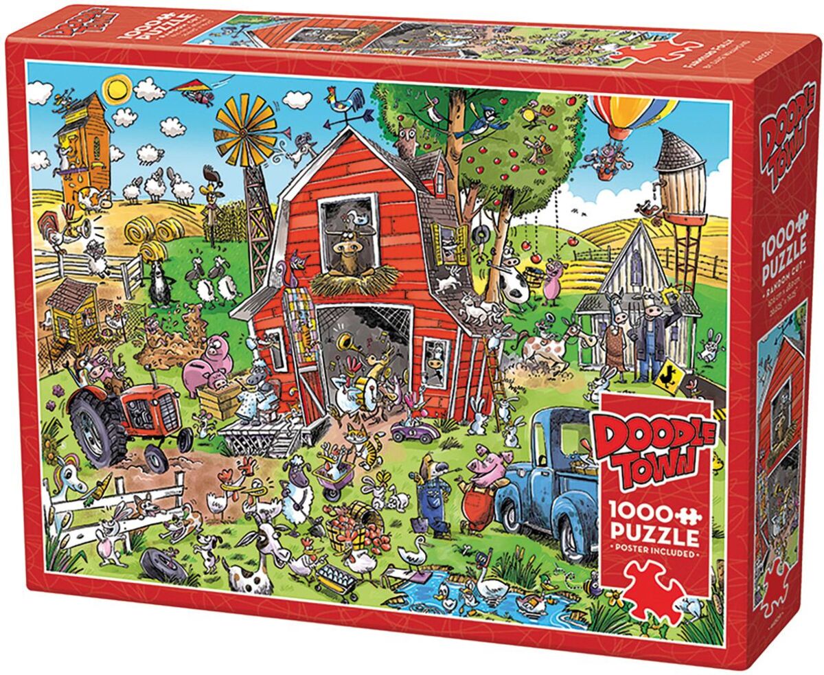 Cobble Hill 1000 Teile Puzzle 'BaristArt' – Mit Probeposter, 67,6x48,9 Cm | Umweltfreundlich, Random-cut
