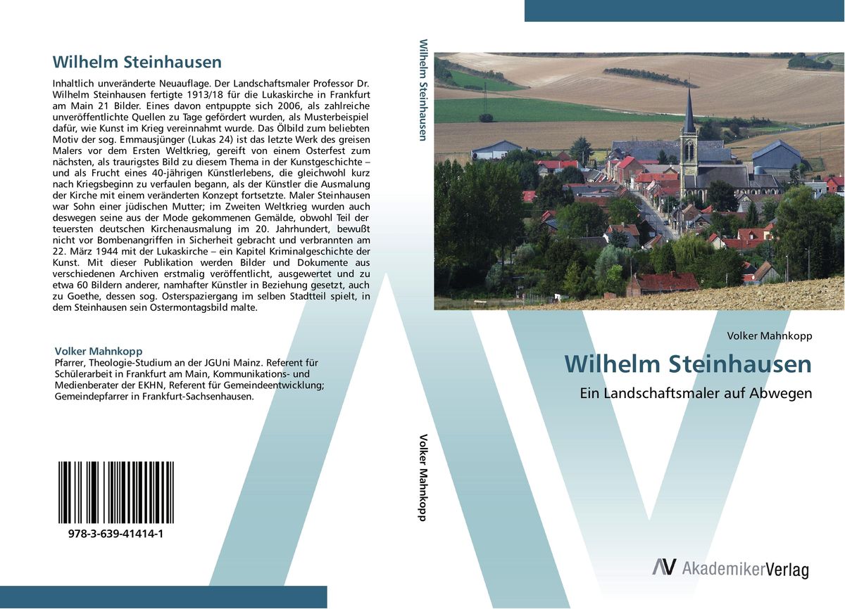 'Wilhelm Steinhausen' von 'Volker Mahnkopp' - Buch - '978-3-639-41414-1'