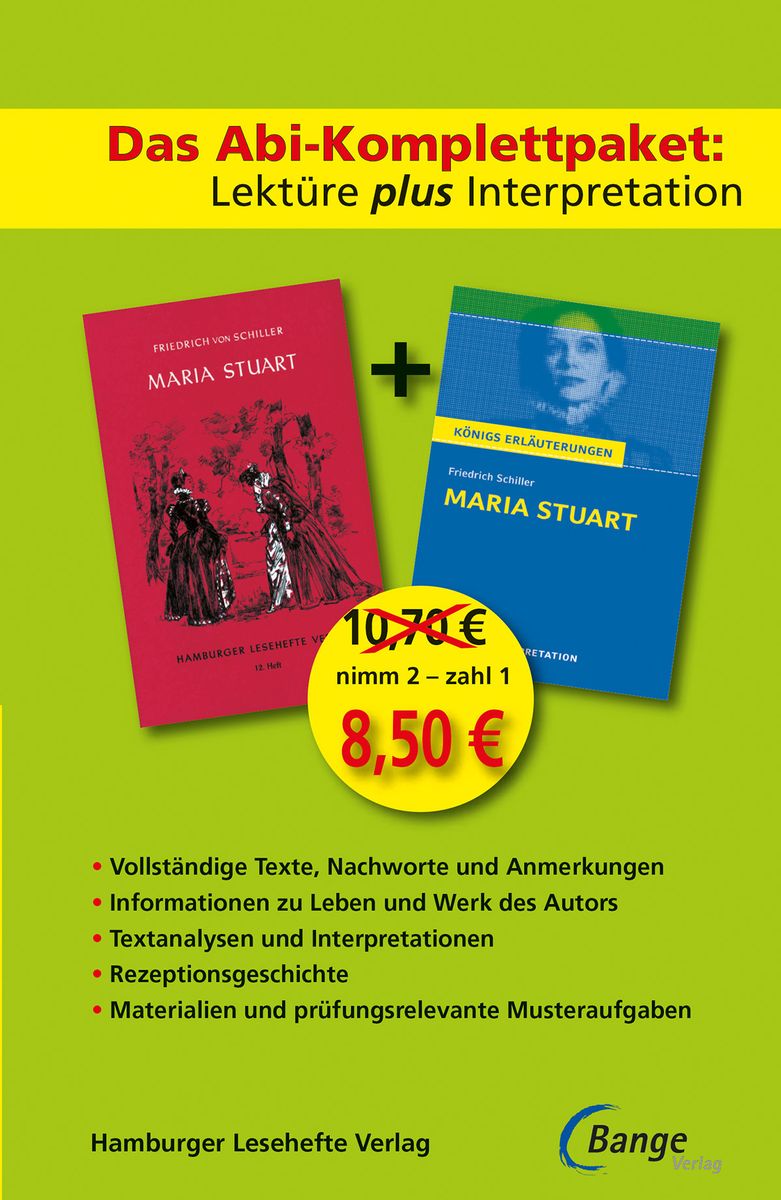 'Maria Stuart - Lektüre Plus Interpretation: Königs Erläuterung ...