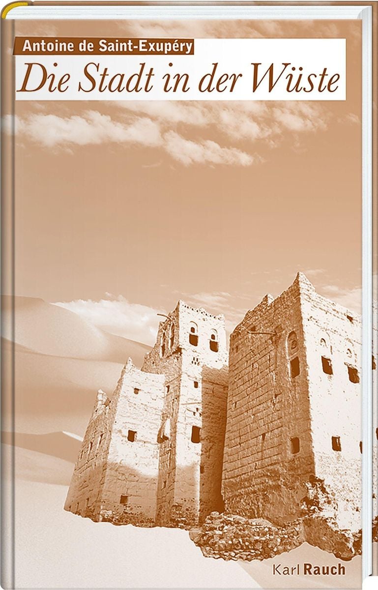 'Die Stadt in der Wüste' von 'Antoine de SaintExupery' Buch '9783792000625'