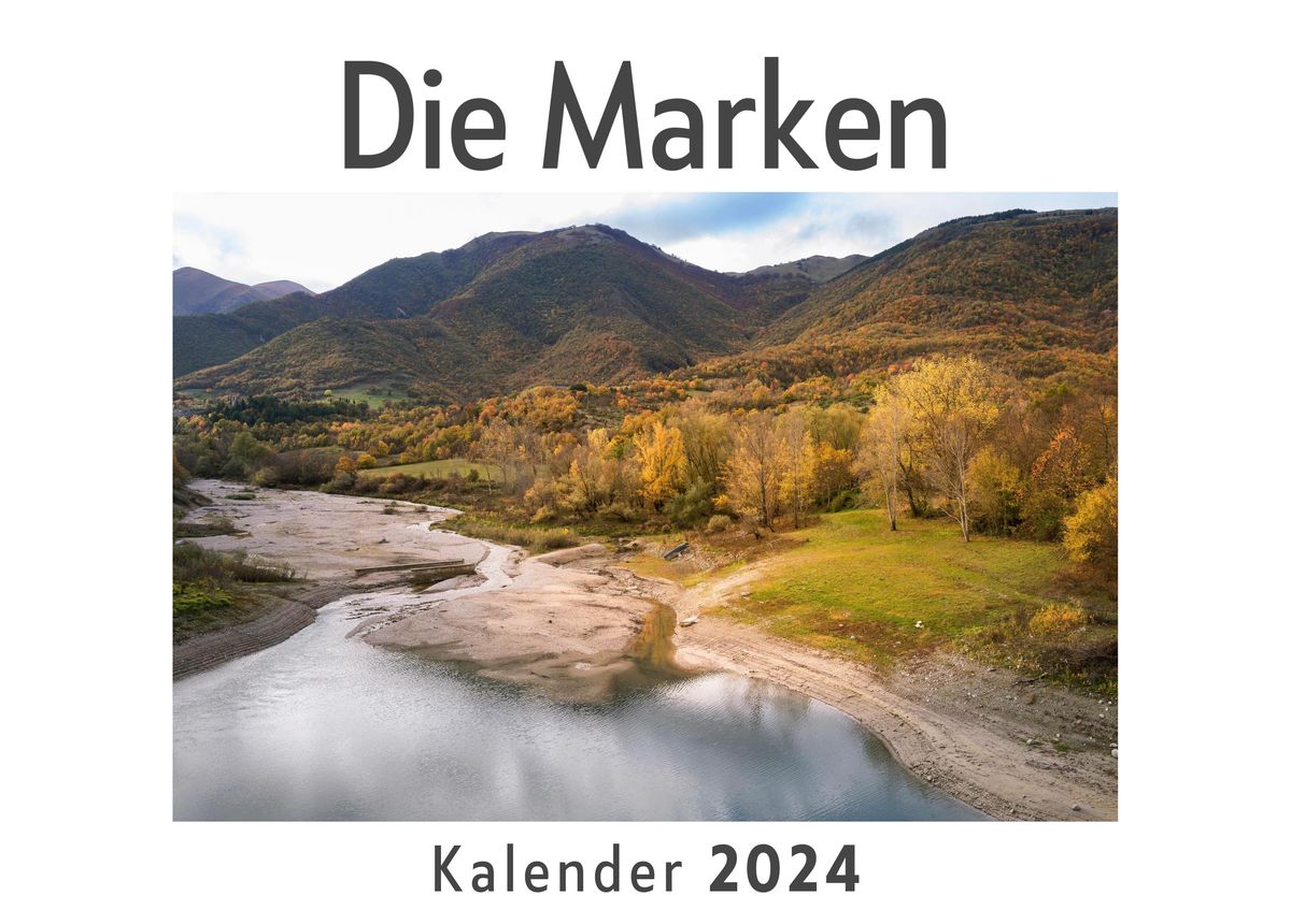 'Die Marken (Wandkalender 2024, Kalender DIN A4 Quer, Monatskalender Im ...