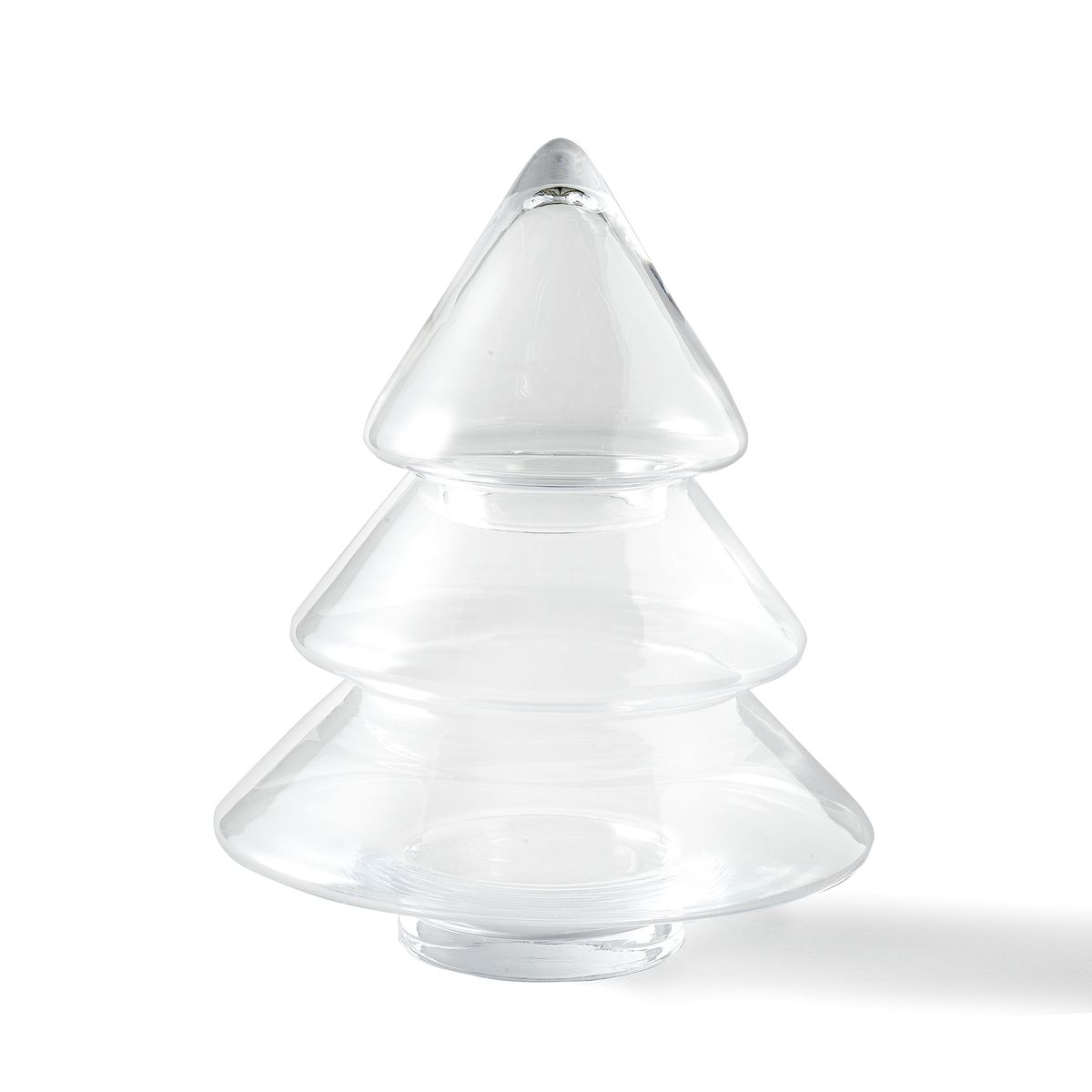 'Glasdose mit Deckel klar "Tannenbaum" 36 cm online bestellen