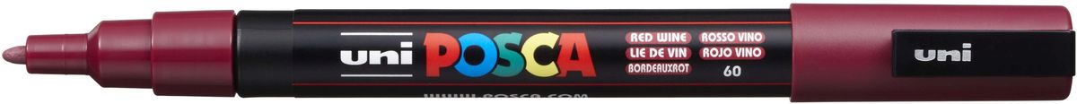 FABER-CASTELL Uni-Ball Posca (186590) Punte di Ricambio Pennarello a Punta fine Rotondo, Set da Pezzi