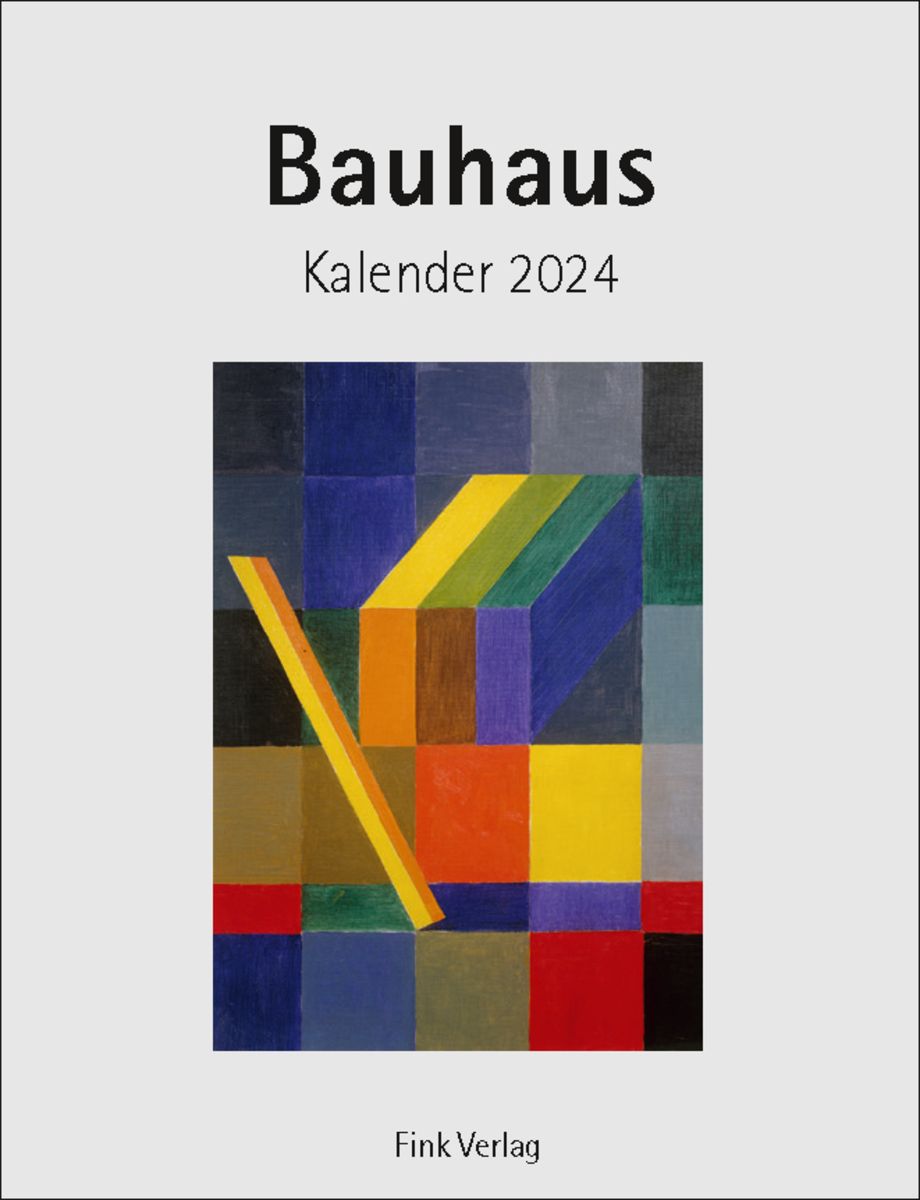 'Bauhaus 2024' 'Kunstkalender'