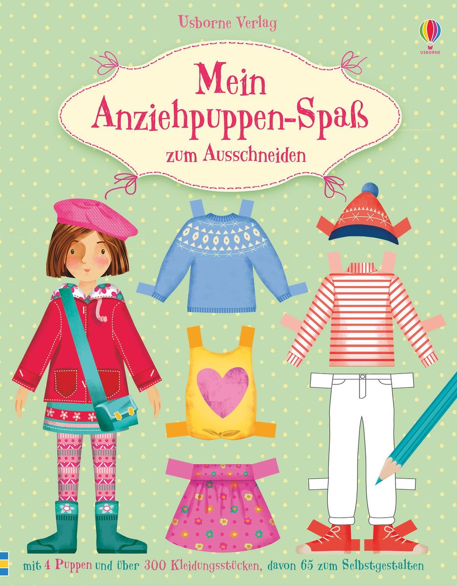 'Mein Anziehpuppen-Spaß zum Ausschneiden' von 'Fiona Watt' - Buch