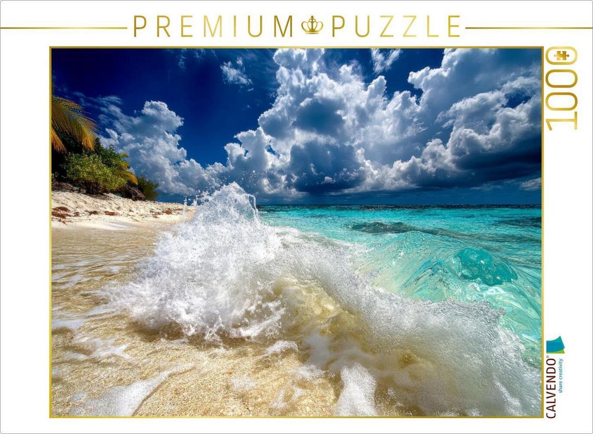 CALVENDO Puzzle 'Kaltwassersee Oberhalb Seefeld' 1000 Teile - 64x48 Cm, Premium-Foto-Puzzle Für Erwachsene