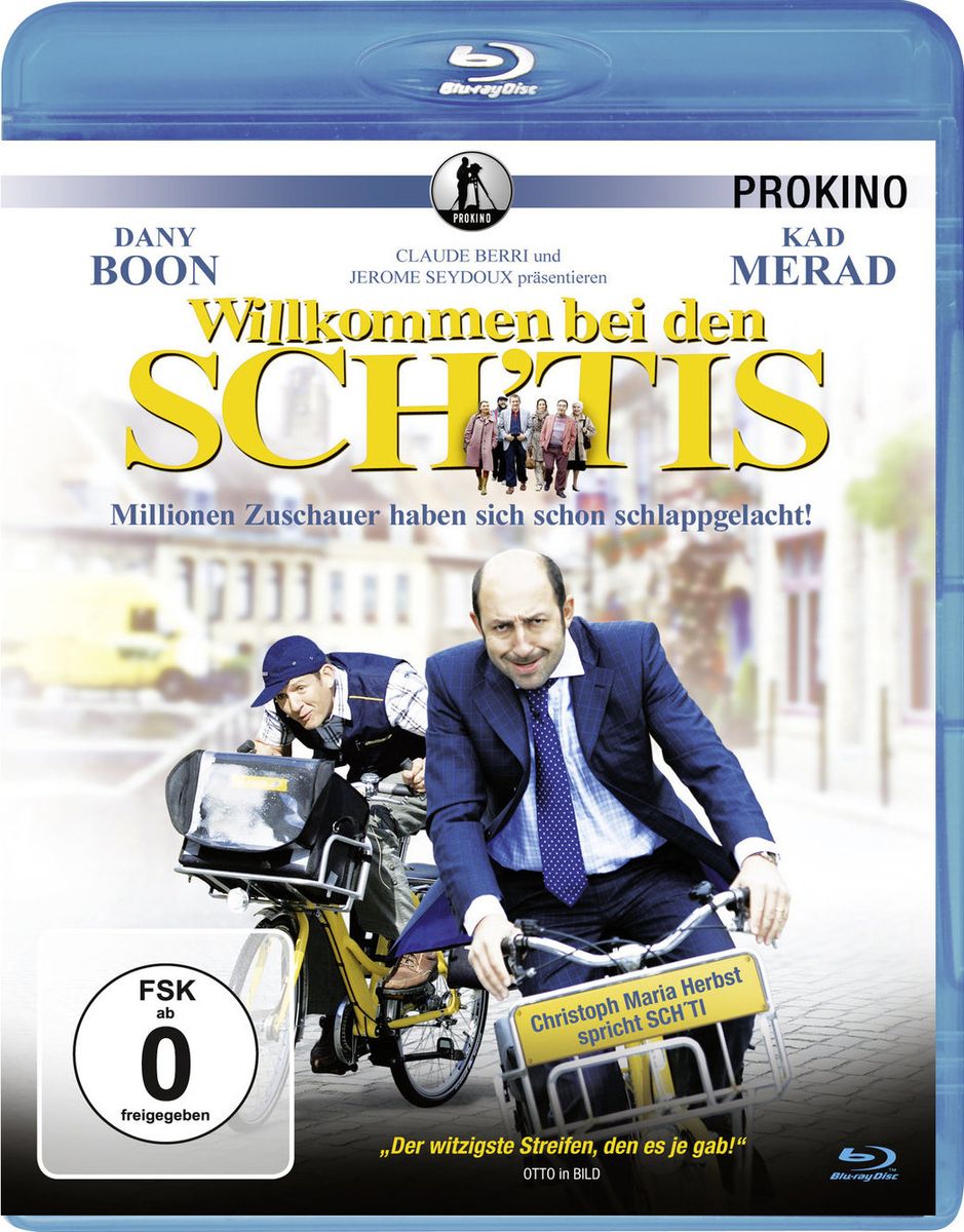 'Willkommen bei den Sch'tis' von 'Dany Boon' 'Bluray'