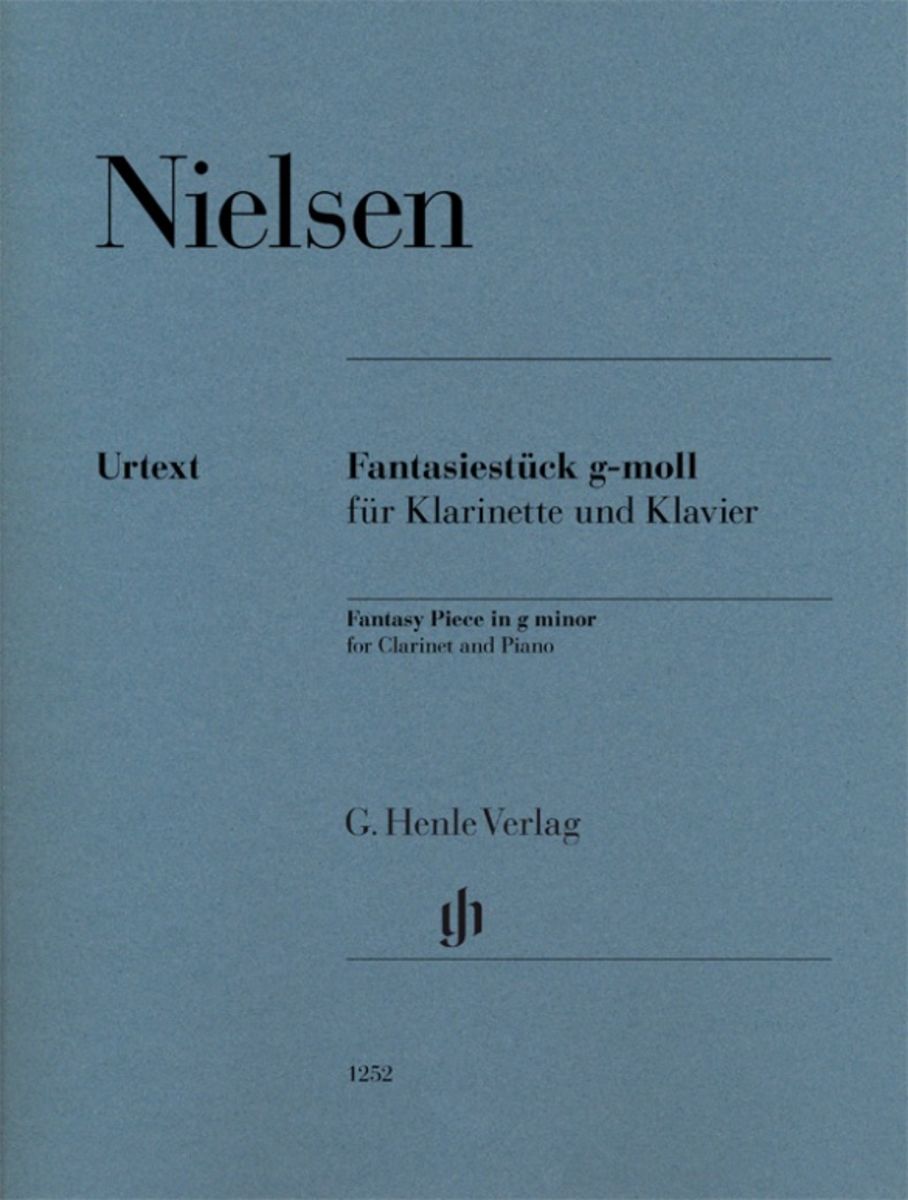 特撮 Nielsen C: Fantasiestuecke g-moll fuer Klarinette und Klavier d2ldlup Carl Nielsen - Fantasiestück g-moll für Klarinette und Klavier