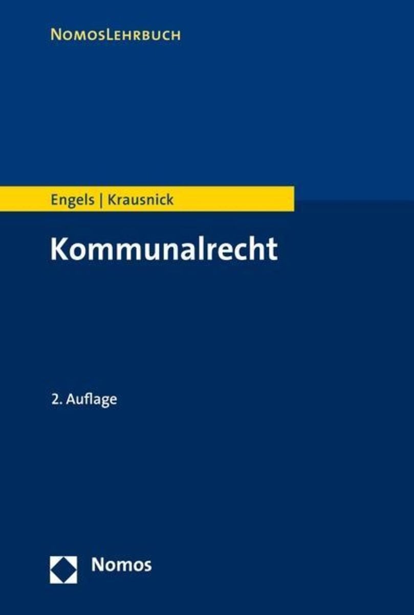 Kommunalrecht Von Andreas Engels - Buch | Thalia