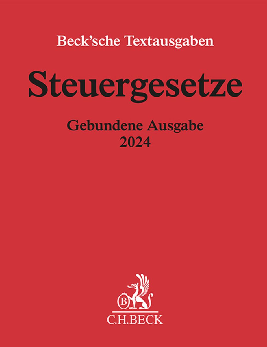 "Steuergesetze Gebundene Ausgabe 2024" Online Kaufen | Thalia