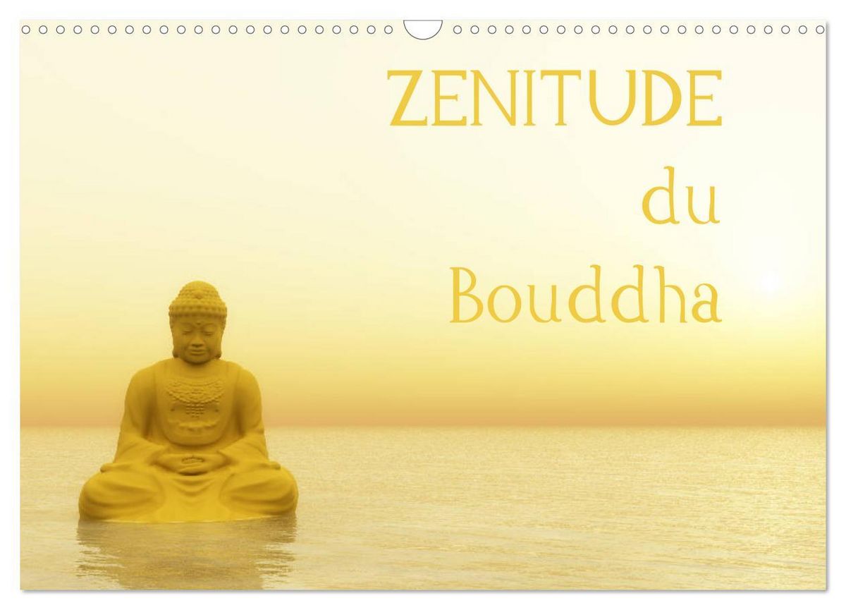 Calendrier Mural 2025 Bouddha | Format 30x60cm | Multilingue | Papier 150g | Groupe Erik | Zen & Serein