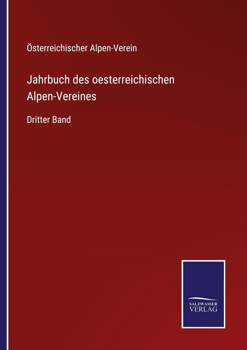 'Jahrbuch Des Oesterreichischen Alpen-Vereines' Von '' - Buch - '978-3 ...