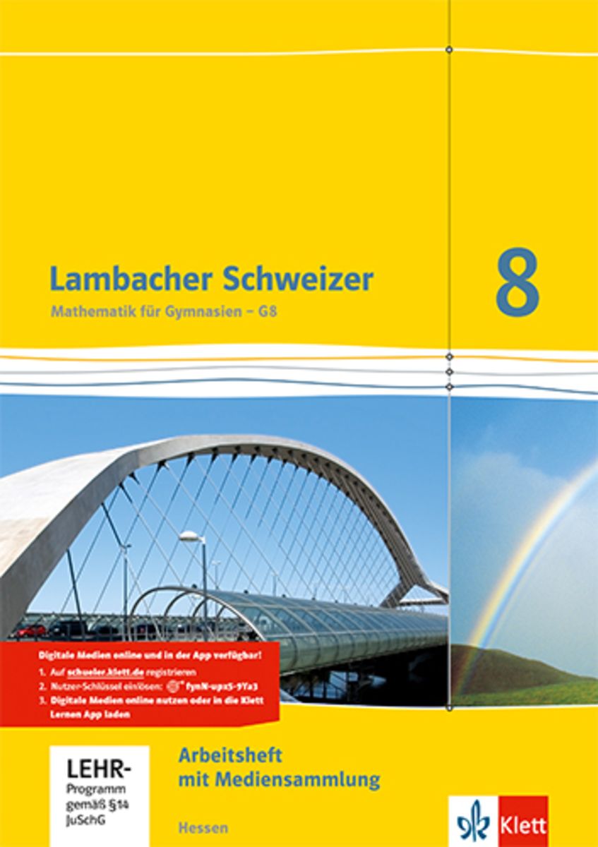 Lambacher Schweizer 8 Lösungen Online Kostenlos 'Lambacher Schweizer. 8. Schuljahr G8. Arbeitsheft plus Lösungsheft und