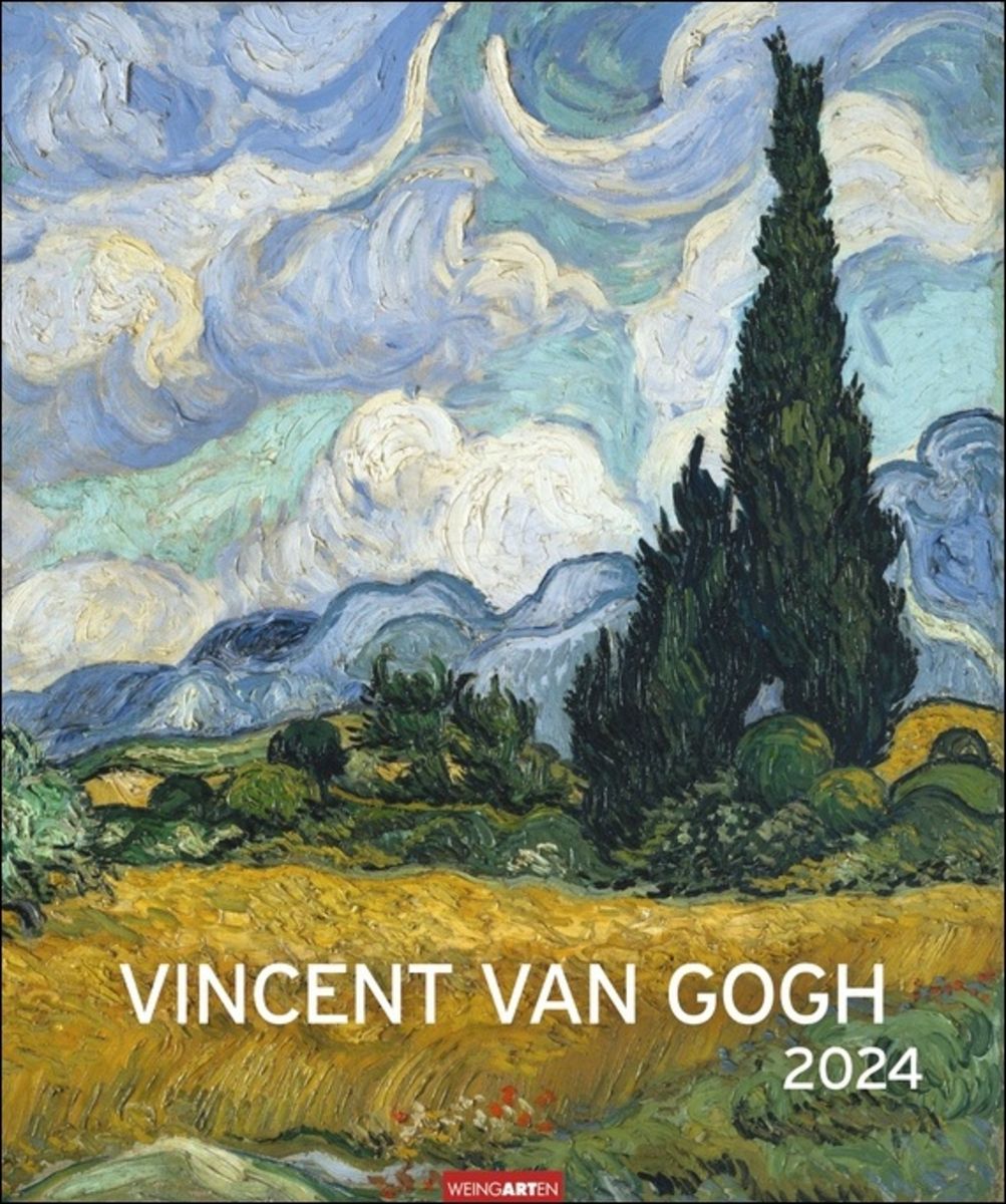 'Vincent van Gogh Edition Kalender 2024. Kunstvoller Wandkalender mit