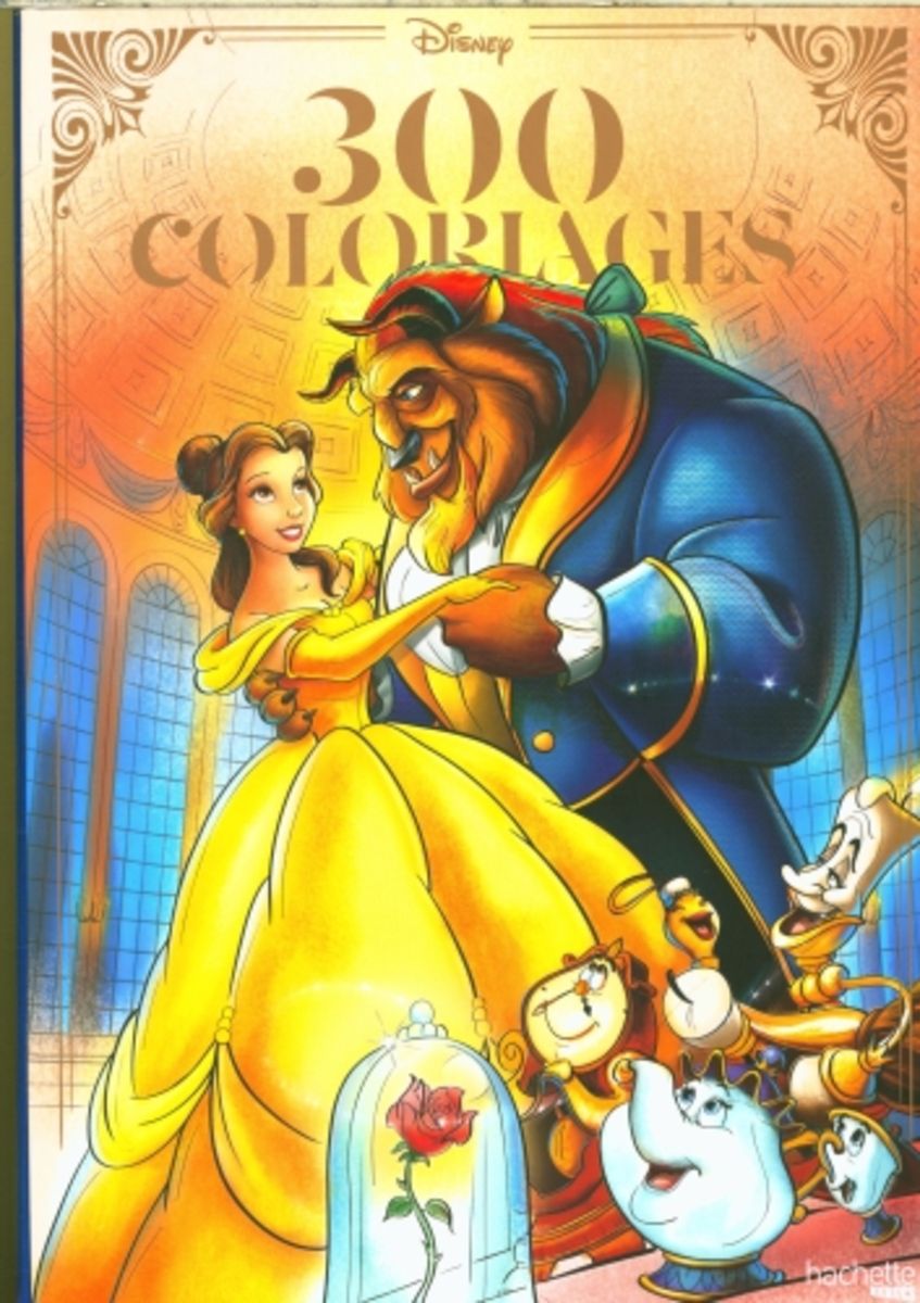 300 coloriages Disney : collector' von '' - 'Gebundene Ausgabe' -  '978-2-01-724220-8