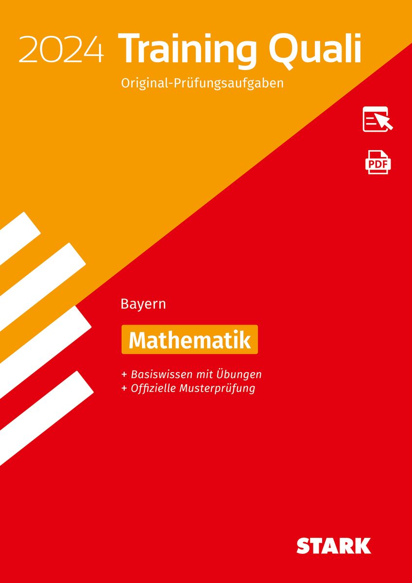 'STARK Training Abschlussprüfung Quali Mittelschule 2024 Mathematik 9